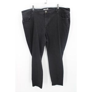 JESSICA SIMPSON BLACK DENIM ANKLE STRETCHY JEANS PLUS SIZE 22W